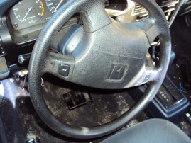 1992 HONDA ACCORD DX, 2.2L AUTO SDN, COLOR WHITE, STK A15194